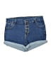 Shein Blue Denim Shorts Size XL - photo 1