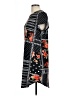 Bobbie Brooks Print Black Casual Dress Size L - photo 5