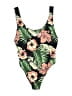 Calvin Klein Tropical Black One Piece Swimsuit Size XS - photo 1