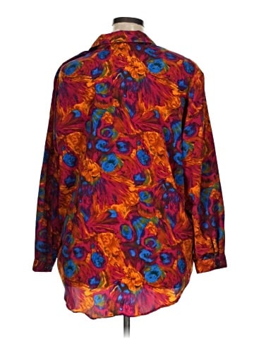 Impressions Long Sleeve Blouse (view 2)