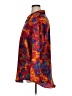 Impressions 100% Polyester Paisley Orange Long Sleeve Blouse Size 1X - 2X - photo 5
