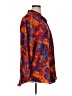 Impressions 100% Polyester Paisley Orange Long Sleeve Blouse Size 1X - 2X - photo 4