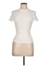 Unbranded Ivory Short Sleeve Turtleneck Size L - photo 1