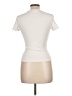 Unbranded Ivory Short Sleeve Turtleneck Size L - photo 2