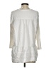 LOGO Lavish Ivory 3/4 Sleeve Blouse Size S - photo 2