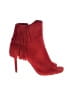 Vince Camuto Red Ankle Boots Size 7 1/2 - photo 1