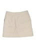 IZOD 100% Polyester Stripes Ivory Casual Skirt Size 2 - photo 2