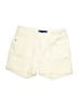 Apt. 9 Solid Ivory Khaki Shorts Size 8 - photo 1