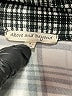 Above and Beyond Checkered-gingham Gray Long Sleeve Blouse Size S - photo 7