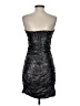 Express Metallic Silver Cocktail Dress Size S - photo 2