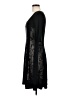 Connected Apparel Graphic Black Casual Dress Size 8 - photo 5