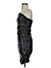 Express Metallic Silver Cocktail Dress Size S - photo 5