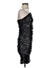 Express Metallic Silver Cocktail Dress Size S - photo 4