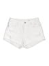Blank NYC 100% Cotton White Denim Shorts Size 28 waist - photo 1