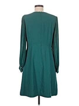 long sleeve hippie dress Burgundy Floral Long Sleeve Midi Dress Medium