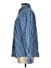 Unbranded 100% Polyester Polka Dots Blue Long Sleeve Blouse Size L - photo 5