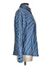 Unbranded 100% Polyester Polka Dots Blue Long Sleeve Blouse Size L - photo 4