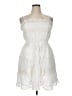 Forever 21 Plus White Cocktail Dress Size 0X - photo 1