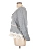 Young Essence Gray 3/4 Sleeve Blouse Size L - photo 5