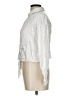 Gianni Bini Metallic Silver Long Sleeve Blouse Size L - photo 5