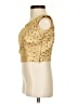 Unbranded Gold Short Sleeve Blouse Size XXS (estimated) - photo 5