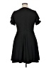 Meaneor Solid Black Cocktail Dress Size XL - photo 2