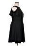 Meaneor Solid Black Cocktail Dress Size XL - photo 4