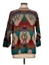 Unbranded Print Brown Pullover Sweater Size L (estimated) - photo 1