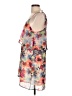 Honey Punch 100% Polyester Print Orange Cocktail Dress Size L - photo 5