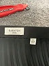 Babaton 100% Polyester Solid Black Formal Skirt Size L - photo 4