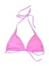 Unbranded Solid Pink Swimsuit Top Size S - photo 2
