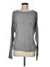 Go Couture Gray Long Sleeve Top Size M - photo 1