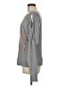 Go Couture Gray Long Sleeve Top Size M - photo 5