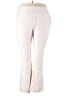 Express Solid Ivory Active Pants Size XL - photo 1