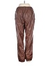R | Label 100% Polyurethane Brown Casual Pants Size S - photo 2