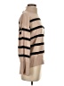 Vila Milano Stripes Tan Turtleneck Sweater Size S - photo 4