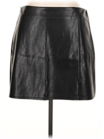 Old Navy Faux Leather Skirt (view 1)