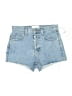 Current/Elliott Blue Denim Shorts Size 25 waist - photo 1