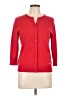 Ellen Tracy Red Cardigan Size L - photo 1