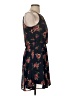 Blue Rain Floral Black Casual Dress Size XS - photo 4