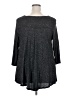 Green Envelope Gray 3/4 Sleeve Top Size 2X - photo 2