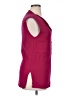 Max Mara Burgundy Sleeveless Blouse Size 14 - photo 4