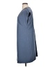 Brass 100% Polyester Solid Gray Casual Dress Size 1X - photo 5