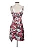 Cinq à Sept 100% Polyester Floral Pink Cocktail Dress Size 2 - photo 2