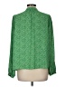 Carolina Belle 100% Polyester Green Long Sleeve Blouse Size M - photo 2