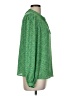 Carolina Belle 100% Polyester Green Long Sleeve Blouse Size M - photo 4