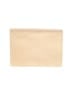 Assorted Brands 100% Leather Solid Gold Ivory Leather Clutch One size - photo 3