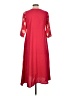 Assorted Brands 100% Polyester Red Casual Dress Size L - photo 2
