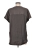 Old Navy 100% Polyester Gray Short Sleeve Blouse Size M - photo 2