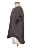 Old Navy 100% Polyester Gray Short Sleeve Blouse Size M - photo 5